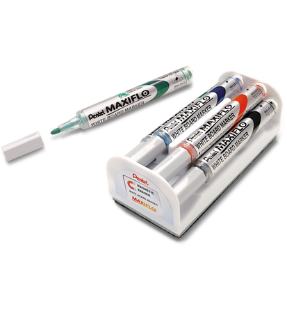MARKER SUCHOŚCIERALNY PENTEL MAXFILO MWL5S-4N MIX*4 OKRĄGŁA 4SZT