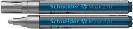 MARKER OLEJOWY SCHNEIDER MAXX 270 SREBRNY OKRĄGŁA 1-3MM