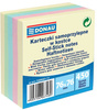 KARTECZKI SAMOPRZYLEPNE 76X76MM DONAU MIX 450KART