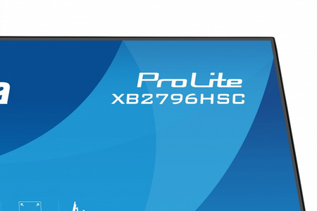IIYAMA MONITOR 27 CALI XB2796HSC-B1   IPS,FHD,HDMI,USB-C (PD 65W),144HZ,    1XUSB 3.2 , 1XUSB-C, 2X2W, HAS 150/PIVOT/OBRÓT STOPY 360ST