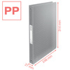 SEGREGATOR A4 ESSELTE COLOUR'BREEZE 628437 KORALOWY 4-RINGOWY 