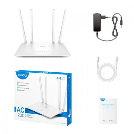 CUDY ROUTER WR1200 WIFI AC1200