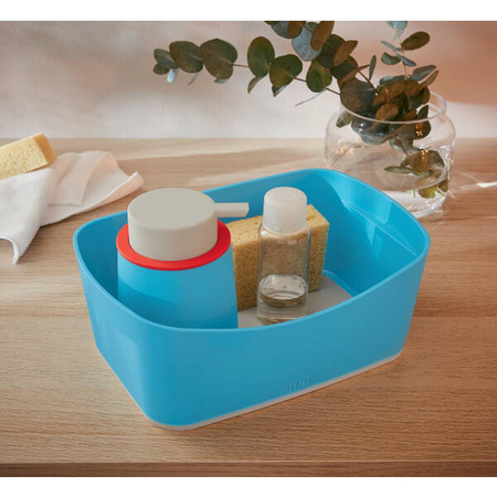 POJEMNIK DO PRZECHOWYWANIA 246X160X98MM LEITZ MYBOX COSY 52640061 MORSKI NIEBIESKI