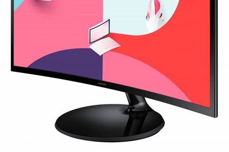 SAMSUNG MONITOR 24 CALE LS24C360EAUXEN VA 1920X1080 FHD 16:9 1XD-SUB 1XHDMI 4 MS (GTG) ZAKRZYWIONY 2 LATA D2D