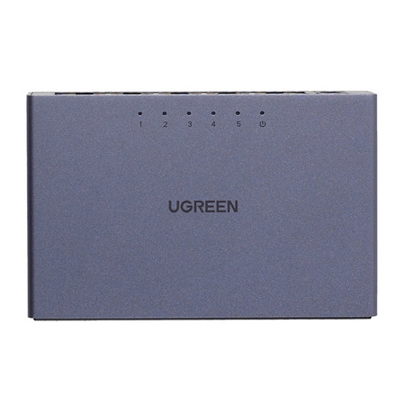 Switch ETHERNET UGREEN CM633 5-portowy Gigabit (czarny)