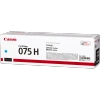 CANON ORYGINALNY TONER 075 H C, 6368C002, CYAN, 2500S, HIGH CAPACITY