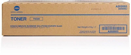 TONER ORYGINALNY MINOLTA TN320 A202053 CZARNY 20000 STRON