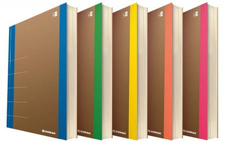 NOTES Z ORGANIZEREM 165X230MM DONAU LIFE ŻÓŁTY 80 KART