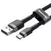 Kabel BASEUS Cafule USB-A-USB-C 2m (szaro-czarny)