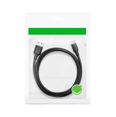 Kabel UGREEN US184 USB-A-USB-C 1m (czarny)