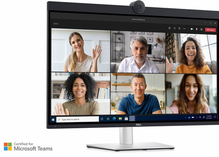 DELL MONITOR U3223QZ 31,5 CALA IPS LED 4K 3840X2160/16:9/HDMI/2XDP/3XUSB-C/5XUSB/KVM/KAMERA/GŁOŚNIKI/MIKROFON/3Y AES&PPG