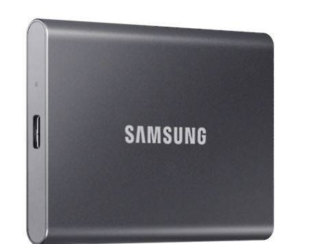 SAMSUNG DYSK PORTABLE T7 2TB USB3.2 GEN.2 SZARY