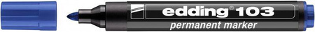 MARKER PERMANENTNY EDDING 103 NIEBIESKI 1.5-3MM