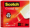 TAŚMA BIUROWA 19MM33M 3M SCOTCH® CRYSTAL CLEAR 600 BEZBARWNA