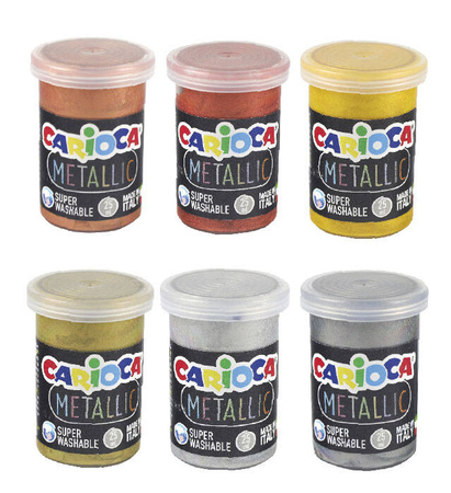 FARBA TEMPERA CARIOCA KO026 170-2623 25ML 6KOL