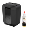 NISZCZARKA A4 FELLOWES LX45 4400501 CZARNA 8KRT ŚCINKI 4X37MM 17 LITRÓW + OLEJ 120ML GRATIS