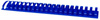 GRZBIET PLASTIKOWY 51MM (510 KARTEK) OFFICE PRODUCTS NIEBIESKI 50 SZT.