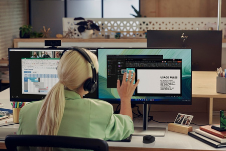 HP Inc. Monitor dotykowy FHD E24t G5 6N6E6AA