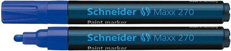 MARKER OLEJOWY SCHNEIDER MAXX 270 NIEBIESKI OKRĄGŁA 1-3MM