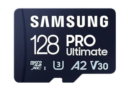 SAMSUNG KARTA PAMIĘCI MICROSD MB-MY128SA/WW PRO ULTIMATE 128GB + ADAPTER