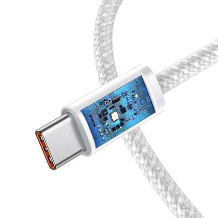 KABEL USB-C DO USB-C BASEUS DYNAMIC, 100W, 1M (BIAŁY)