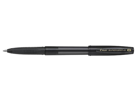 DŁUGOPIS KULKOWY ZE SKUWKĄ PILOT SUPER GRIP G BPS-GG-F-B CZARNY 0.7