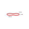 GUMKI RECEPTURKI 100X1,5X3 ŚR.60 1KG CZERWONE