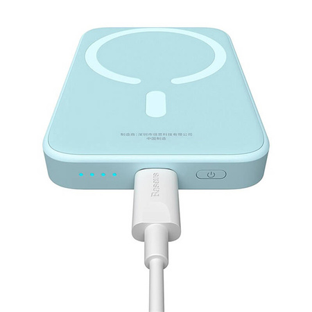 POWERBANK MINI BASEUS 6000 MAH 20W (NIEBIESKI)