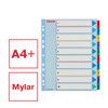 PRZEKŁADKI 1-10 A4 MAXI ESSELTE 100208 MIX