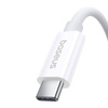 KABEL USB-C DO USB-C BASEUS SUPERIOR USB4, 240W, 1M (BIAŁY)