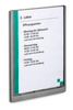 TABLICZKA INFORMACYJNA PIONOWA A4 DURABLE CLICK SIGN 486737 GRAFITOWA