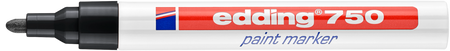 MARKER OLEJOWY EDDING 750 CZARNY 2-4MM