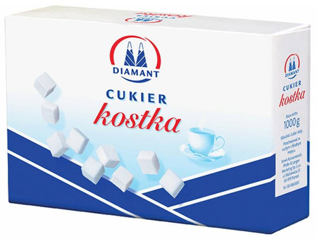CUKIER BIAŁY PFEIFER & LANGEN DIAMANT KOSTKA 1KG