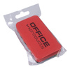 GĄBKA DO TABLIC MAGNETYCZNA 110X57X20MM OFFICE PRODUCTS CZERWONA
