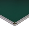 TABLICA KREDOWA 90X120CM MATBOARDS 5703K ZIELONA RAMA ALUMINIOWA