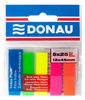 ZAKŁADKI INDEKSUJĄCE FOLIOWE 12X45MM DONAU MIX KOLORÓW 5X25 SZT