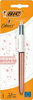 DŁUGOPIS BIC 4 COLOURS ROSE GOLD 999916 CZTEROKOLOROWY 1.0MM BLISTER