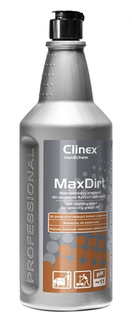 PREPARAT SKONCENTROWANY DO USUWANIA TŁUSTYCH ZABRUDZEŃ CLINEX 4 MAX DIRT 1L