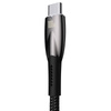 KABEL USB DO USB-C BASEUS GLIMMER, 100W, 1M (CZARNY)