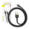 Kabel BASEUS Cafule USB-A-Lightning 2m (złoto-czarny)