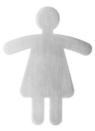 PIKTOGRAM WC DLA PAŃ SYMBOL 90X120 MM DURABLE PICTO 495023