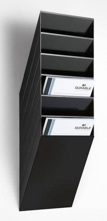 ZESTAW POJEMNIKÓW NA DOKUMENTY A4 DURABLE FLEXIBOXX 1709760060 CZARNY 6SZT