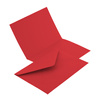 KOPERTA C6 NK EMERSON CZERWONY 114X162/105X148 KOPERTA:130G, KARTECZKA:210G 25 SZT.