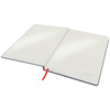 NOTATNIK B5 LEITZ COSY SOFT TOUCH 44820089 AKSAMITNY SZARY W KRATKĘ TWARDA OPRAWA 96 KARTEK