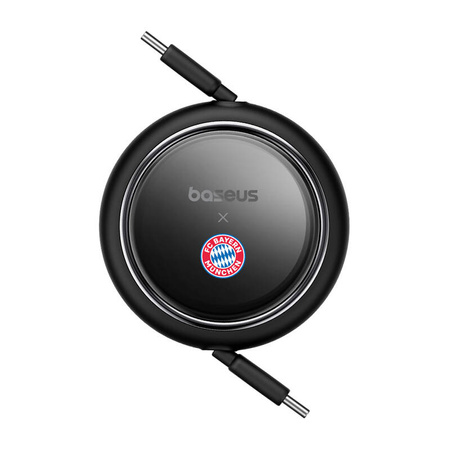 Baseus Kabel Ładowania USB-C do USB-C 100W (czarny) Edycja Bayern