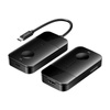 Bezprzewodowy transmiter / odbiornik Vention USB-C do HDMI 0.15m (czarny)