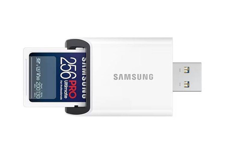 SAMSUNG KARTA PAMIĘCI SD MB-SY256SB/WW 256GB PRO ULTIMATE + CZYTNIK