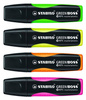 ZAKREŚLACZ STABILO BOSS GREEN 6070/4 MIX*4 2-5MM 4SZT.