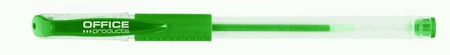 DŁUGOPIS ŻELOWY OFFICE PRODUCTS ZIELONY 0.5MM