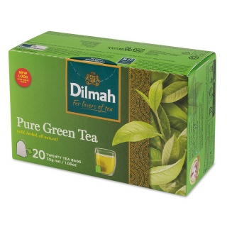 HERBATA ZIELONA DILMAH 20 TOREBEK